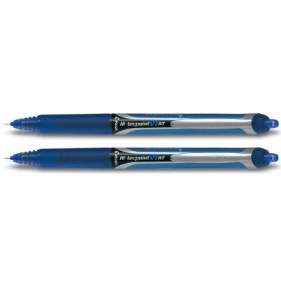 ROLLERPEN PILOT HI-TECPOINT V7 DRUKKNOP 0.4MM BLAUW