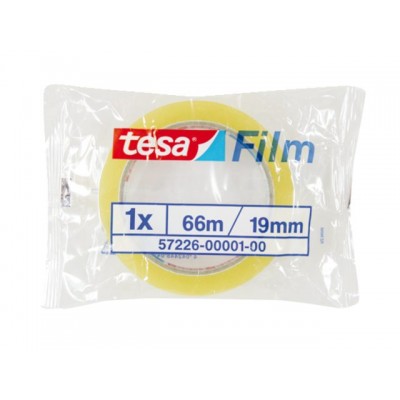 PLAKBAND TESA 57226 19MMX66M STANDAARD TR