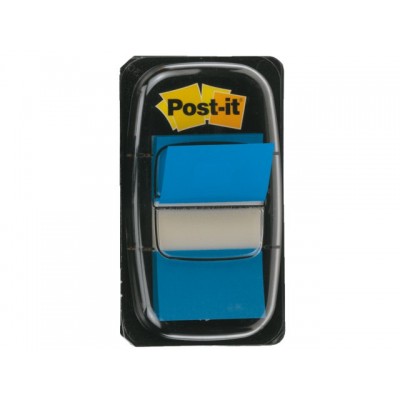 INDEXTABS 3M POST-IT 6802 25MM BLAUW