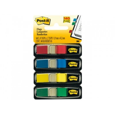 INDEXTABS 3M POST-IT 6834 12MM ASS