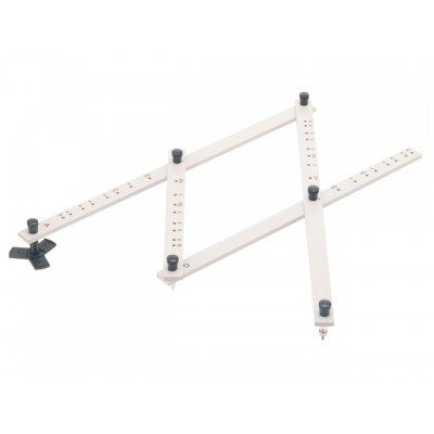 PANTOGRAAF RUMOLD P4 HARDHOUT 34CM GRIJS GESPOTEN