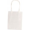 PAPIEREN ZAK FOLIA HANDVAT 120X150X55MM KRAFT WIT