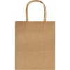 PAPIEREN ZAK FOLIA HANDVAT 18X21X8CM KRAFT NATUREL