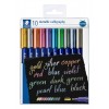 KALLIGRAFIEPEN STAEDTLER METALLIC ETUI À 10 KLEUREN