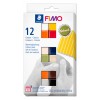 STAEDTLER FIMO SOFT COLOUR PACK 12 NATURAL COLOURS