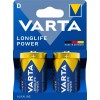 BATTERIJ VARTA LONGLIFE POWER 2XD