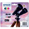 INKCARTRIDGE EPSON 502XL 502 T02W9 ZWART + 3 KLEUREN