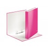 RINGBAND LEITZ WOW 4241 2RINGS A4 25MM ROZE