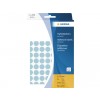 ETIKET HERMA 2233 ROND 13MM BLAUW 2464ST
