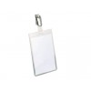 BADGE DURABLE 8002 MET CLIP 90X60MM