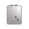 WHITEBOARD NOBO SLIMLINE 22X28CM ZILVER GELAKT