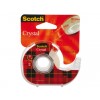 PLAKBAND 3M SCOTCH 19MMX25M MET TAPEHOUDER CRYSTAL