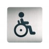 INFOBORD PICTOGRAM DURABLE VIERKANT WC INVAL 150MM