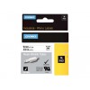LABELTAPE DYMO 18053 9MMX1.5M RHINO WIT/ZWART
