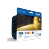 INKCARTRIDGE BROTHER LC-1100 ZWART 3 KLEUREN