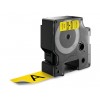 LABELTAPE DYMO 53718 24MMX7M D1 GEEL/ZWART
