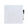 WHITEBOARD DESQ 35X35CM RANDLOOS + MARKER MAGNETISCH