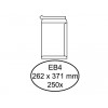 ENVELOP QUANTORE AKTE EB4 262X371 ZK 120GR WIT