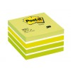 MEMOBLOK KUBUS 3M POST-IT 2028G 76X76MM AQUA GROEN