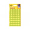ETIKET AVERY ZWECK 3149 12MM LICHTGROEN 270ST