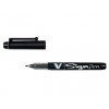 FINELINER PILOT V SIGN ROND 0.6MM ZWART