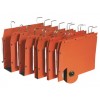 HANGMAP OBLIQUE TUB LAT FO U-BODEM 30MM ORANJE