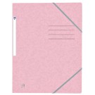 ELASTOMAP OXFORD TOP FILE+ A4 PASTEL ROZE