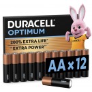 BATTERIJ DURACELL OPTIMUM AA 12ST