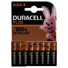 BATTERIJ DURACELL PLUS AAA 8ST