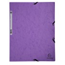 ELASTOMAP EXACOMPTA AQUAREL A4 3-KLEP LILA