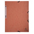 ELASTOMAP EXACOMPTA AQUAREL A4 3-KLEP ROZE