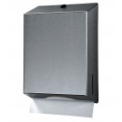 DISPENSER EURO VOUWHANDDOEKEN RVS