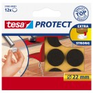 ANTIKRASVILTJES TESA 57893 22MM ROND BRUIN