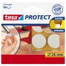 ANTIKRASVILTJES TESA 57894 26MM ROND WIT