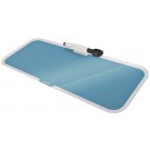 GLAS DESKTOP PAD LEITZ COSY BLAUW