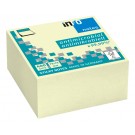 MEMOBLOK INFO NOTES 75X75MM HYGIENISCH ANTI GEEL 400 VEL