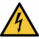 PICTOGRAM TARIFOLD ELEKTRISCHE SPANNING 200X176MM