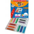 KLEURSTIFT BICKID COULEUR SCHOOLBOX 144ST ASS