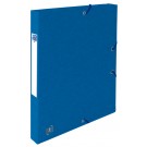 ELASTOBOX OXFORD TOP FILE+ A4 25MM BLAUW