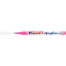 ACRYLMARKER EDDING E-5300  FIJN ELEGANT NEON ROZE