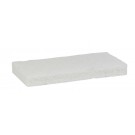 SCHUURSPONS VIKAN ZACHT 125X245X23MM WIT NYLON