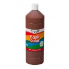 PLAKKAATVERF CREALL BASIC 19 DONKERBRUIN 1000ML