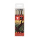 FINELINER SAKURA PIGMA MICRON VAN GOGH  4 KLEUREN