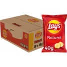 LAY'S CHIPS NATUREL ZAKJE 40GR