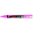 KRIJTSTIFT UNI-BALL CHALK ROND FLUO ROZE