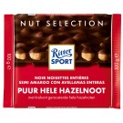 RITTER SPORT PUUR HELE HAZELNOOT TABLET 100GR
