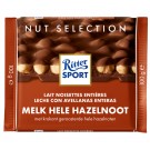 RITTER SPORT MELK HELE HAZELNOOT TABLET 100GR
