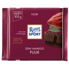 RITTER SPORT PUUR TABLET 100GR