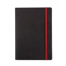 NOTITIEBOEK OXFORD BLACK N' RED A5 BUSINESS 72V LN