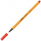 FINELINER STABILO POINT 88 LICHT ROOD